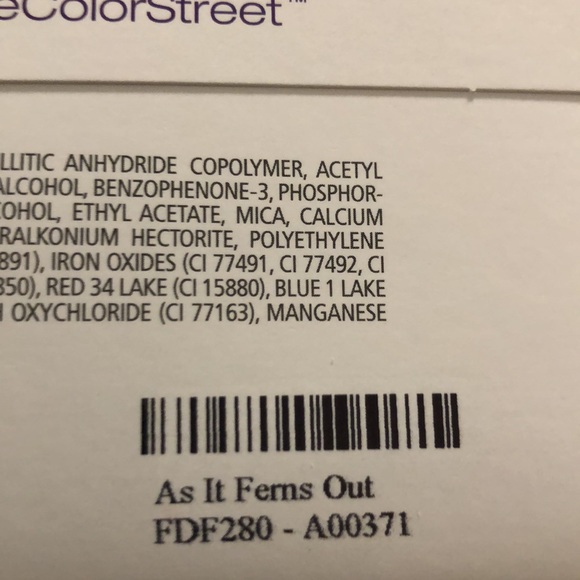 Color Street As It Ferns Out Dry Polish + Bonus - Picture 3 of 3